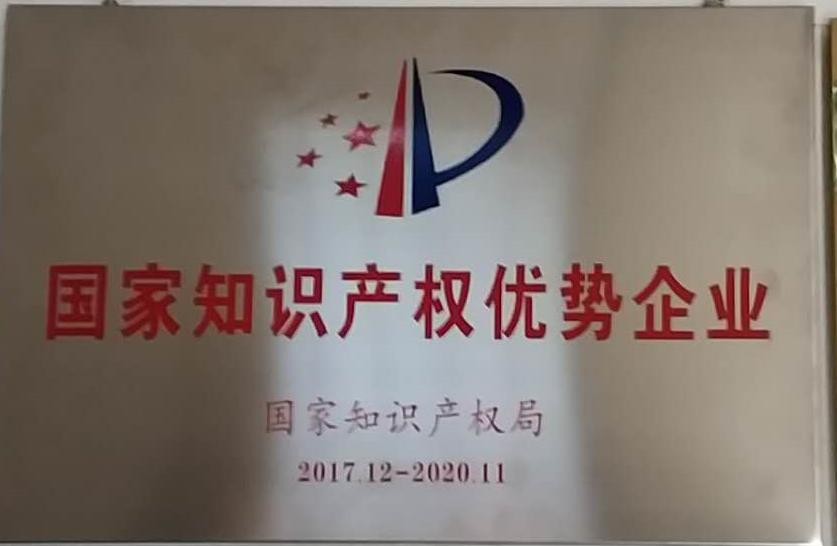 國(guó)家知識(shí)產(chǎn)權(quán)優(yōu)勢(shì)企業(yè)